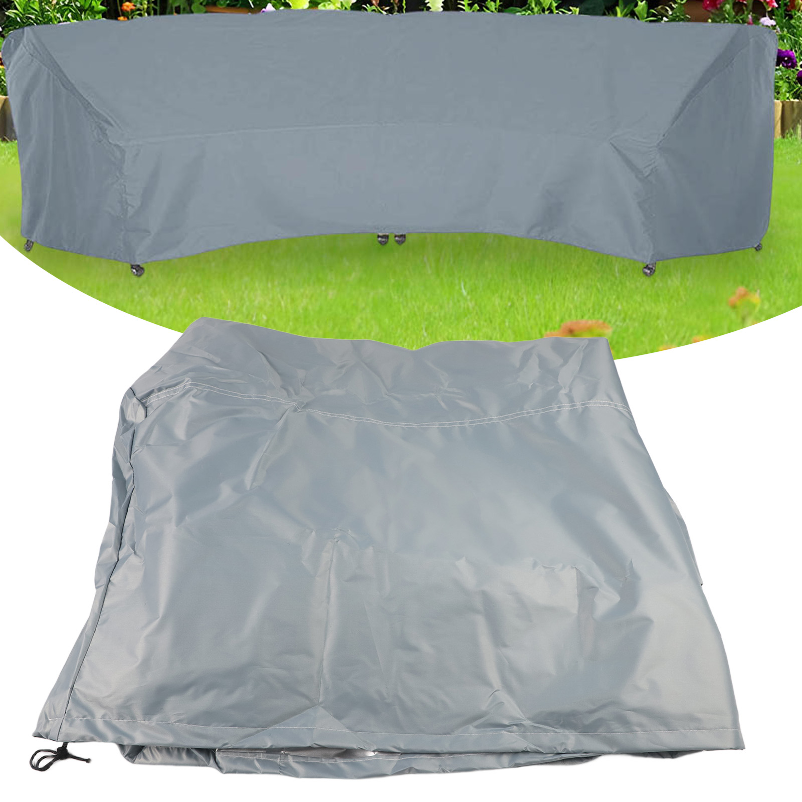 Outdoor Furniture Year Round - Pokrowiec na zakrzywioną sofę 210D, pokrowiec