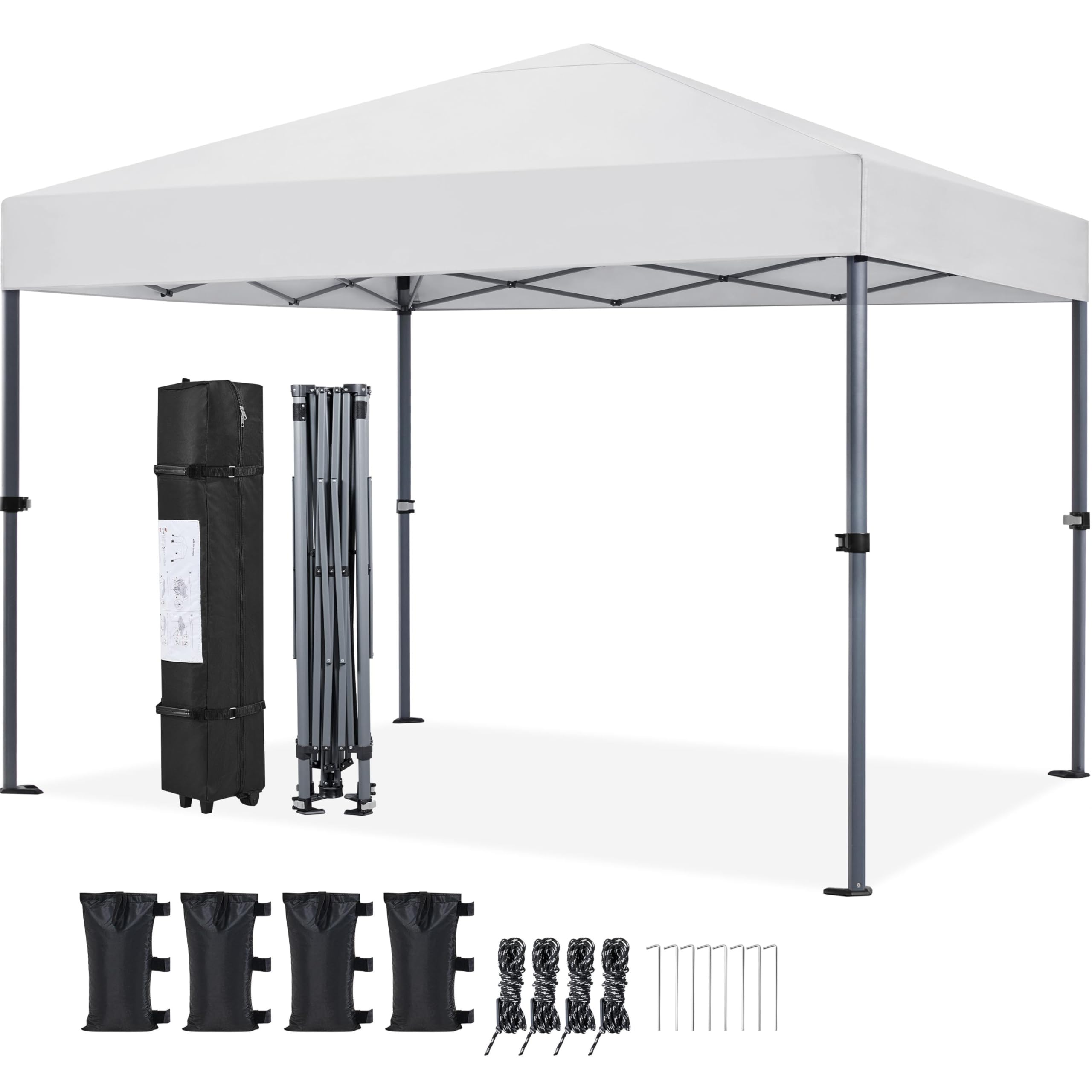 Gazebo Pop Up - Namiot składany 10x10 z mechanizmem szybkiego