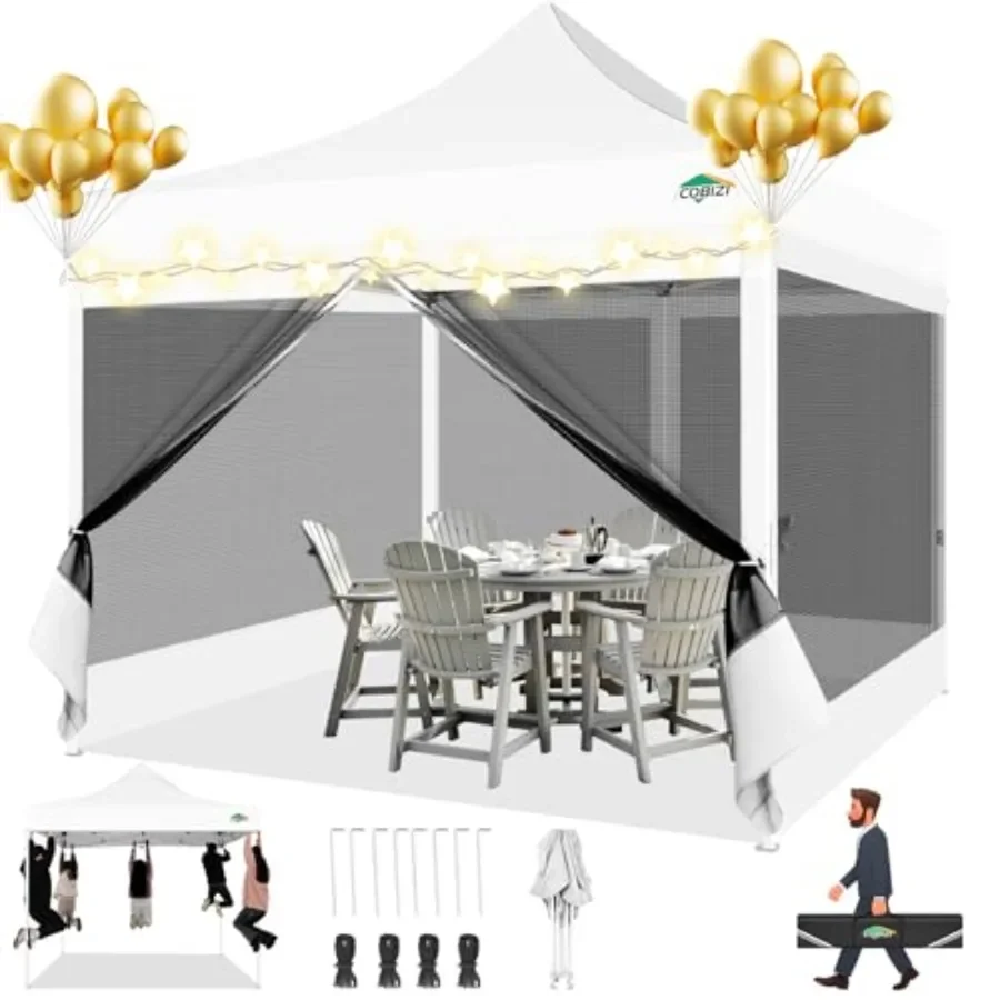 Gazebo Pop Up - Namioty składane 10x10 z 4 ściankami