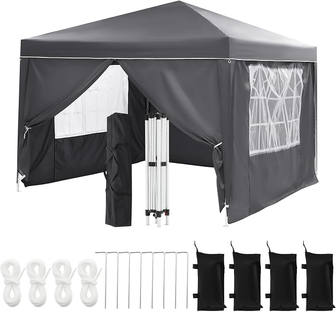 Gazebo Pop Up - Namiot składany, wytrzymały, o wymiarach 3x3