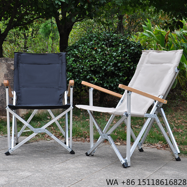 Outdoor Furniture Recliner Set - Krzesło Kempingowe Lekkie Aluminiowe Składane Kompaktowe