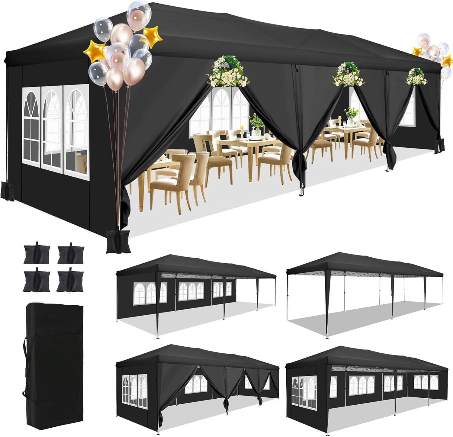 Namiot typu pop-up 3x9m z 8 śc – Gazebo Pop Up recenzja i cena
