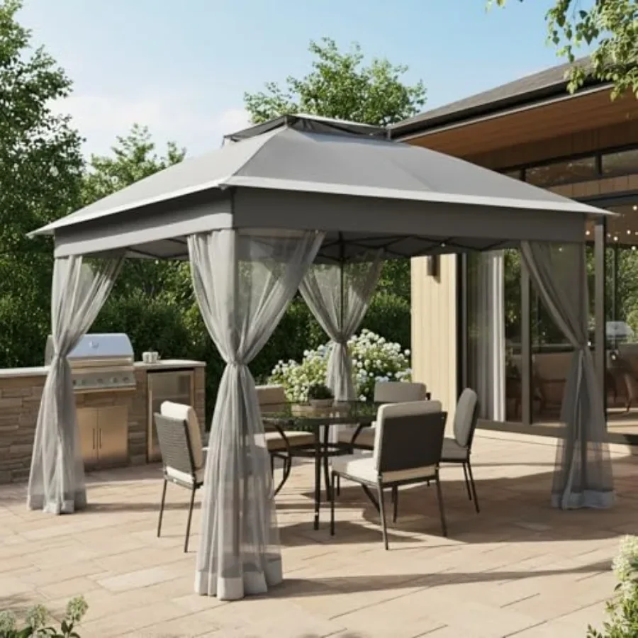 Namiot ogrodowy 11x11 z moskit – Gazebo Pop Up recenzja i cena
