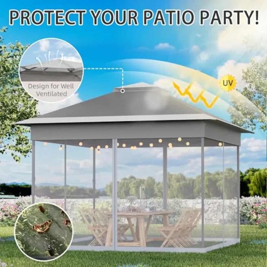 Namiot ogrodowy 11x11 z moskit – Gazebo Pop Up recenzja i cena