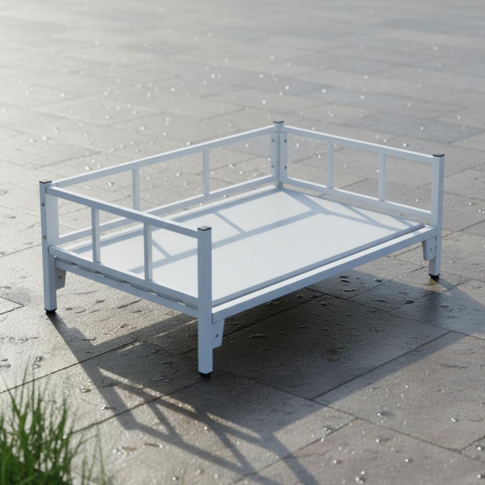 Wysokie legowisko dla psa na k – Outdoor Furniture Year Round recenzja i cena