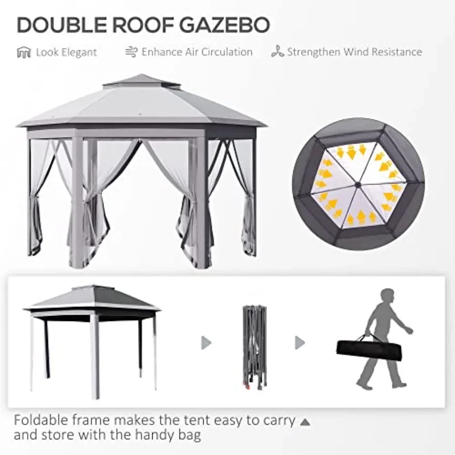 Namiot typu pop-up 3,35 m x 3, – Gazebo Pop Up recenzja i cena