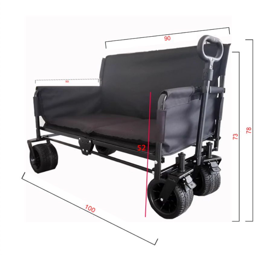 Wielofunkcyjny, składany wózek – Outdoor Furniture Recliner Set recenzja i cena