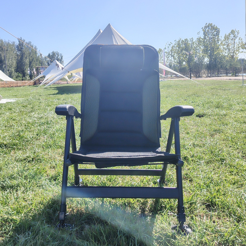 Przenośne, składane krzesło z  – Outdoor Furniture Recliner Set recenzja i cena