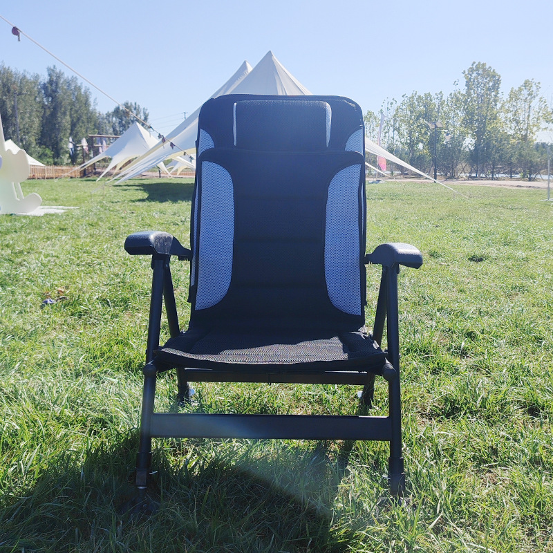 Przenośne, składane krzesło z  – Outdoor Furniture Recliner Set recenzja i cena