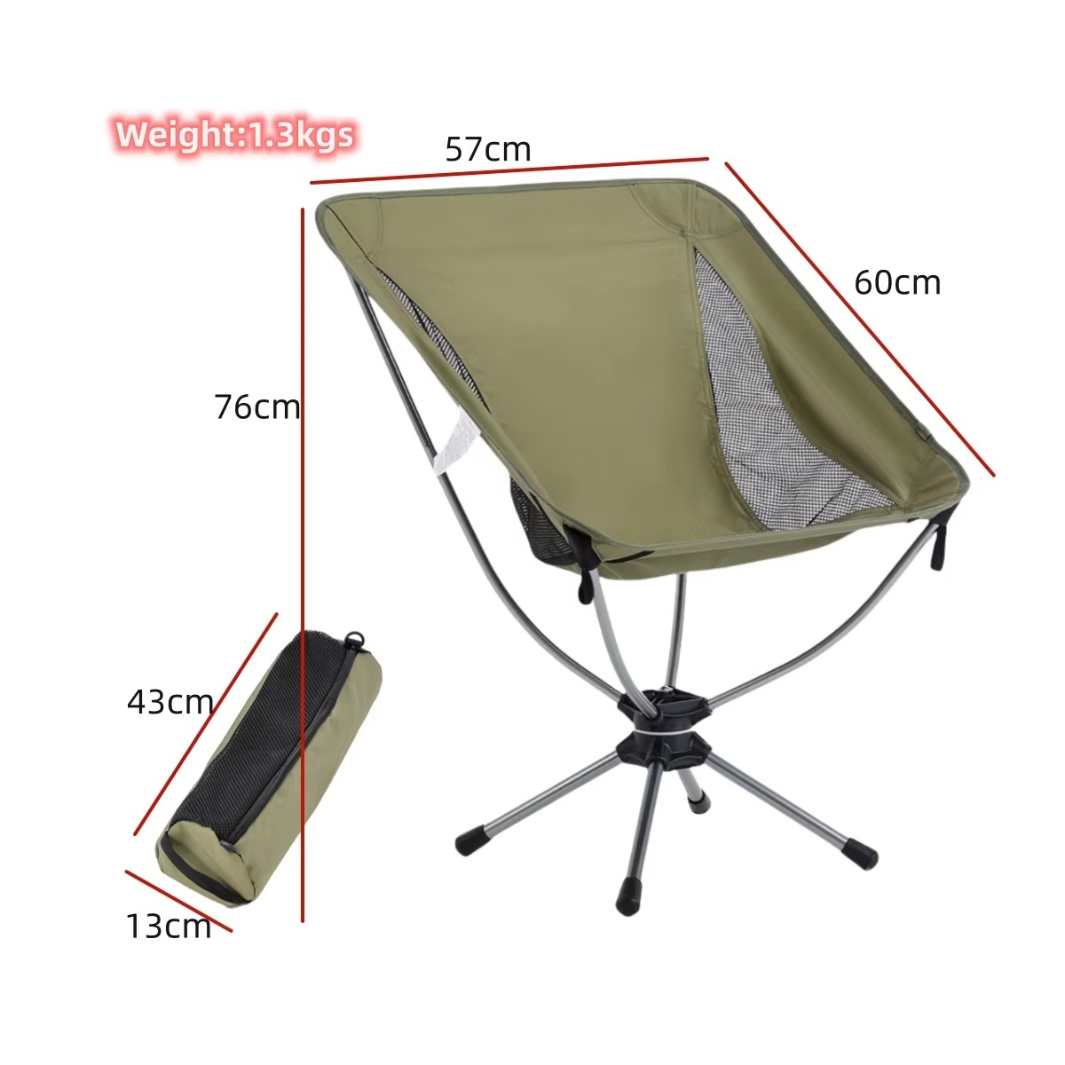 Lekkie, aluminiowe krzesło kem – Outdoor Furniture Recliner Set recenzja i cena