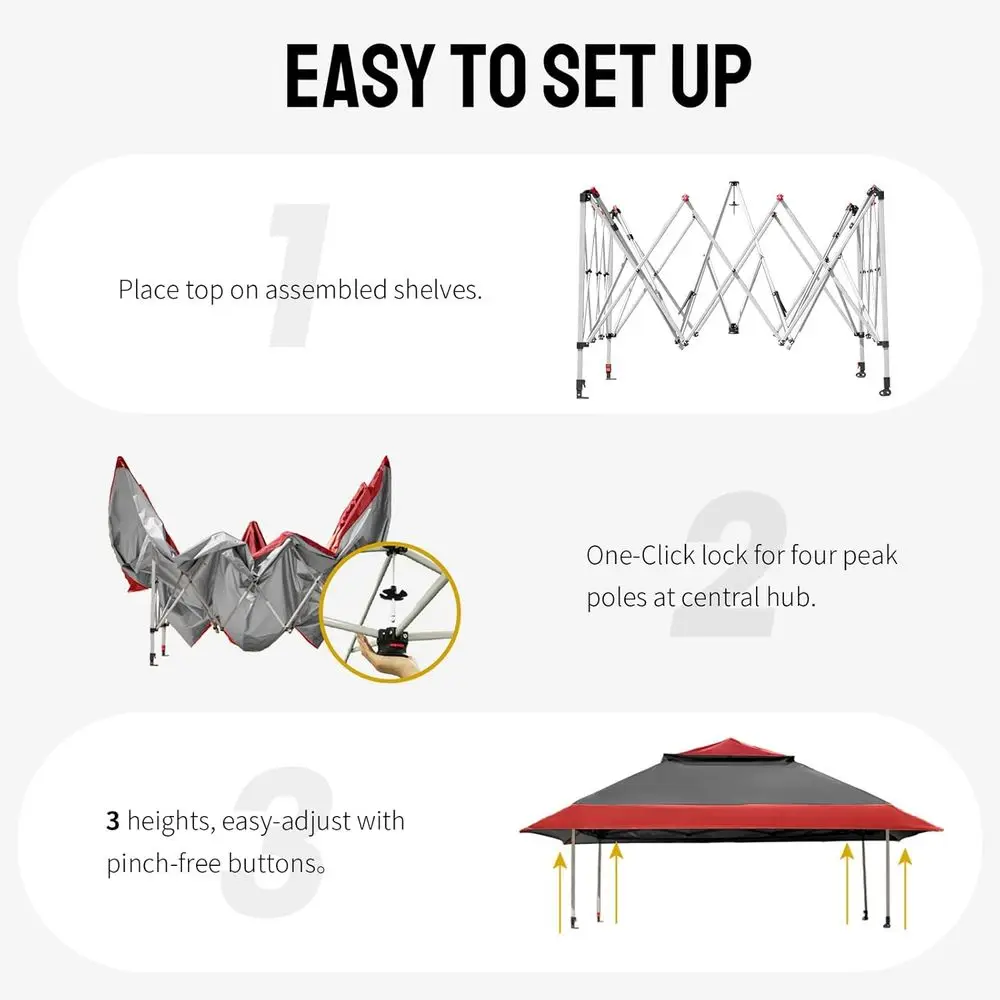 Namiot typu pop-up 13x13 z tor – Gazebo Pop Up recenzja i cena