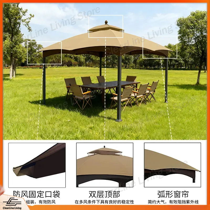 Namiot kempingowy z baldachime – Gazebo Pop Up recenzja i cena