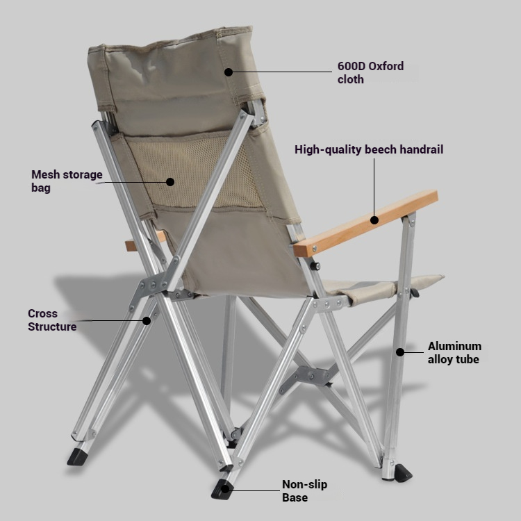 Krzesło Kempingowe Lekkie Alum – Outdoor Furniture Recliner Set recenzja i cena
